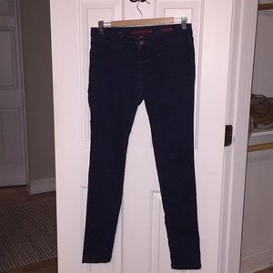 Banana Republic dark blue skinny jeans
